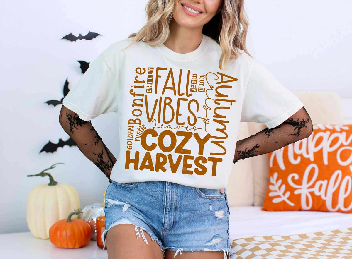 Cozy harvest (c’s) DTF transfer