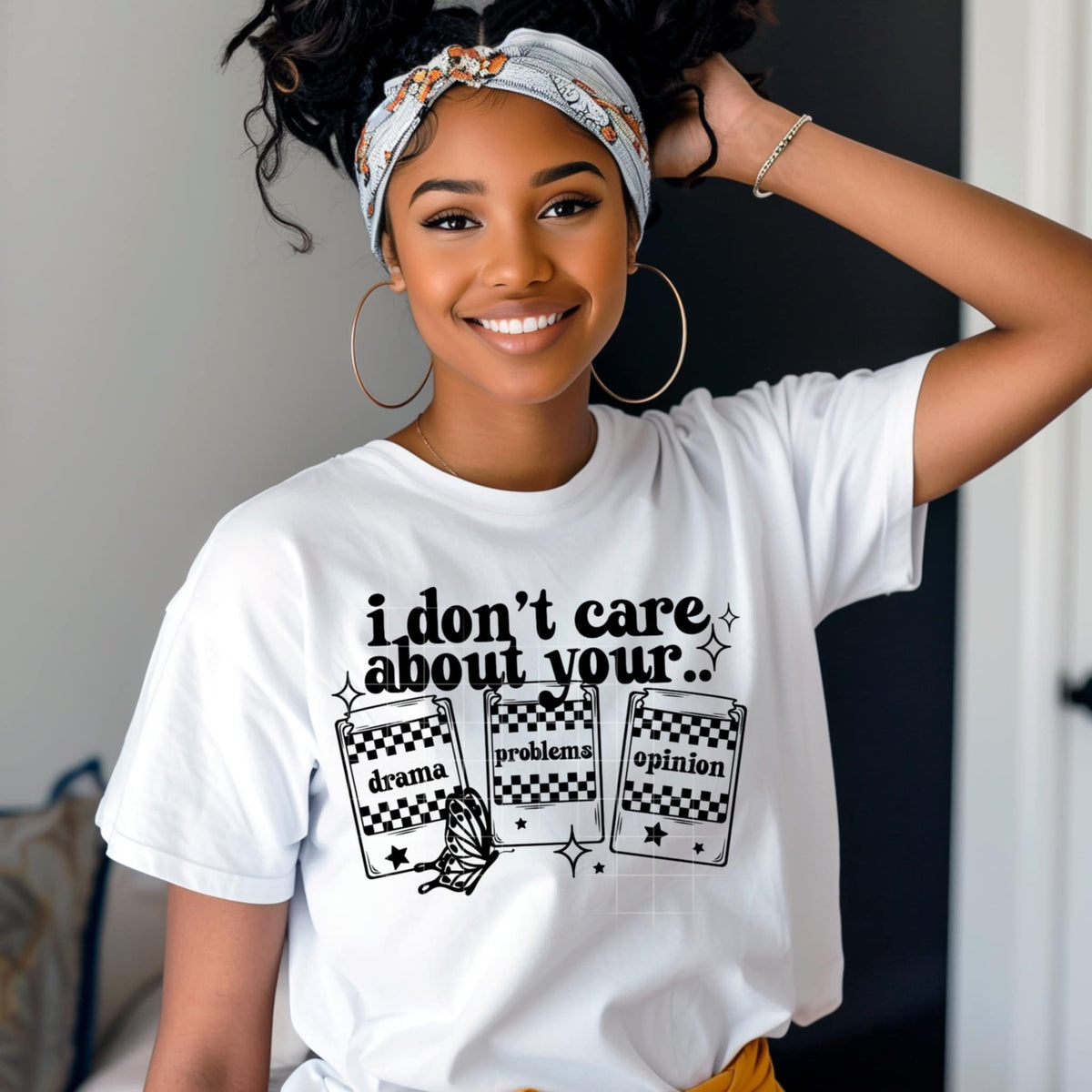 I don’t care about your black font (CSC) 95248 DTF transfer