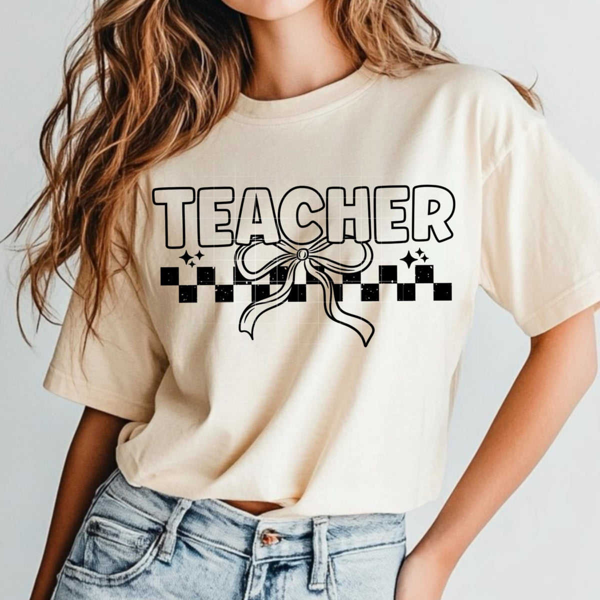 Teacher black font (CSC) 99161 DTF transfer