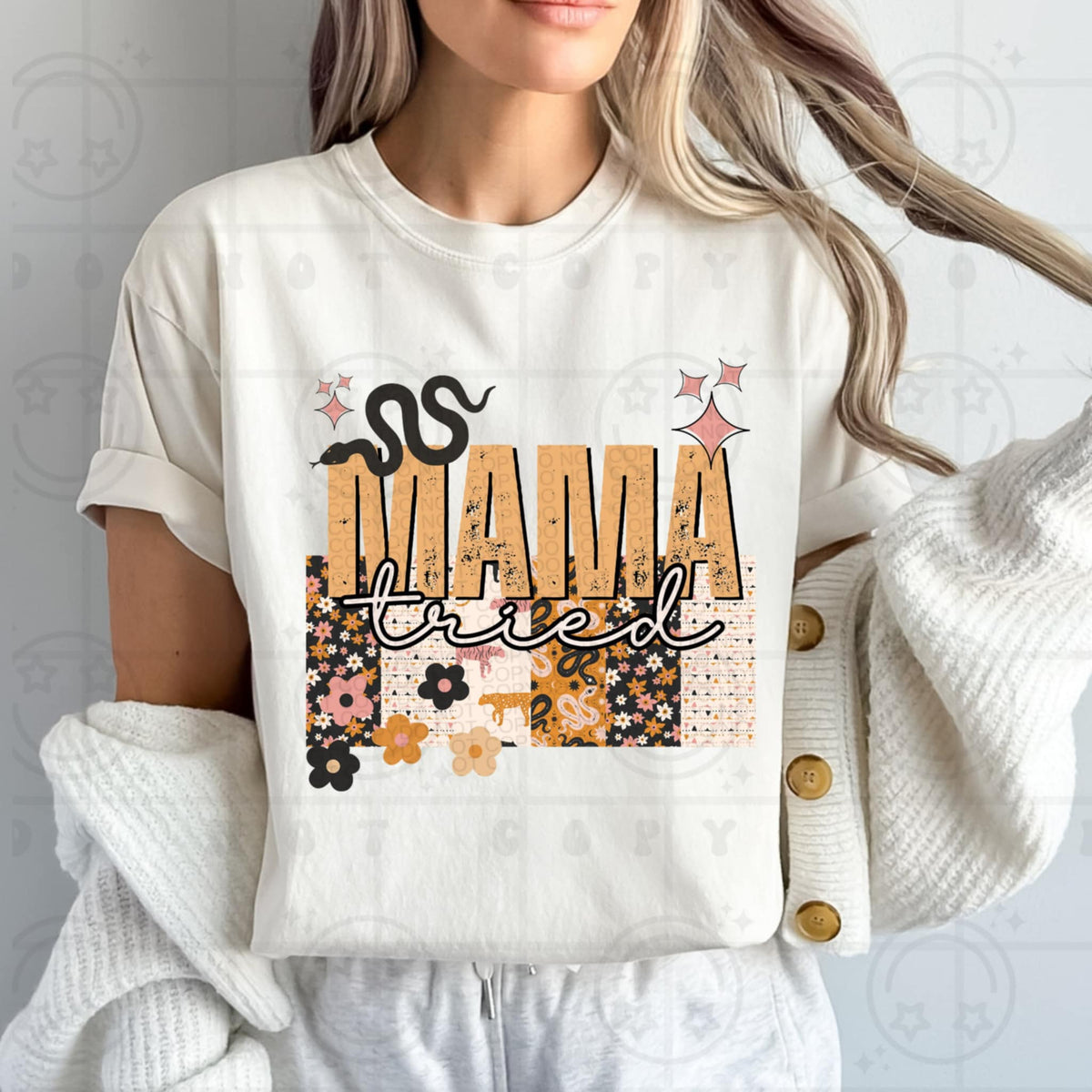 Mama tried (HW) 93247 DTF transfer