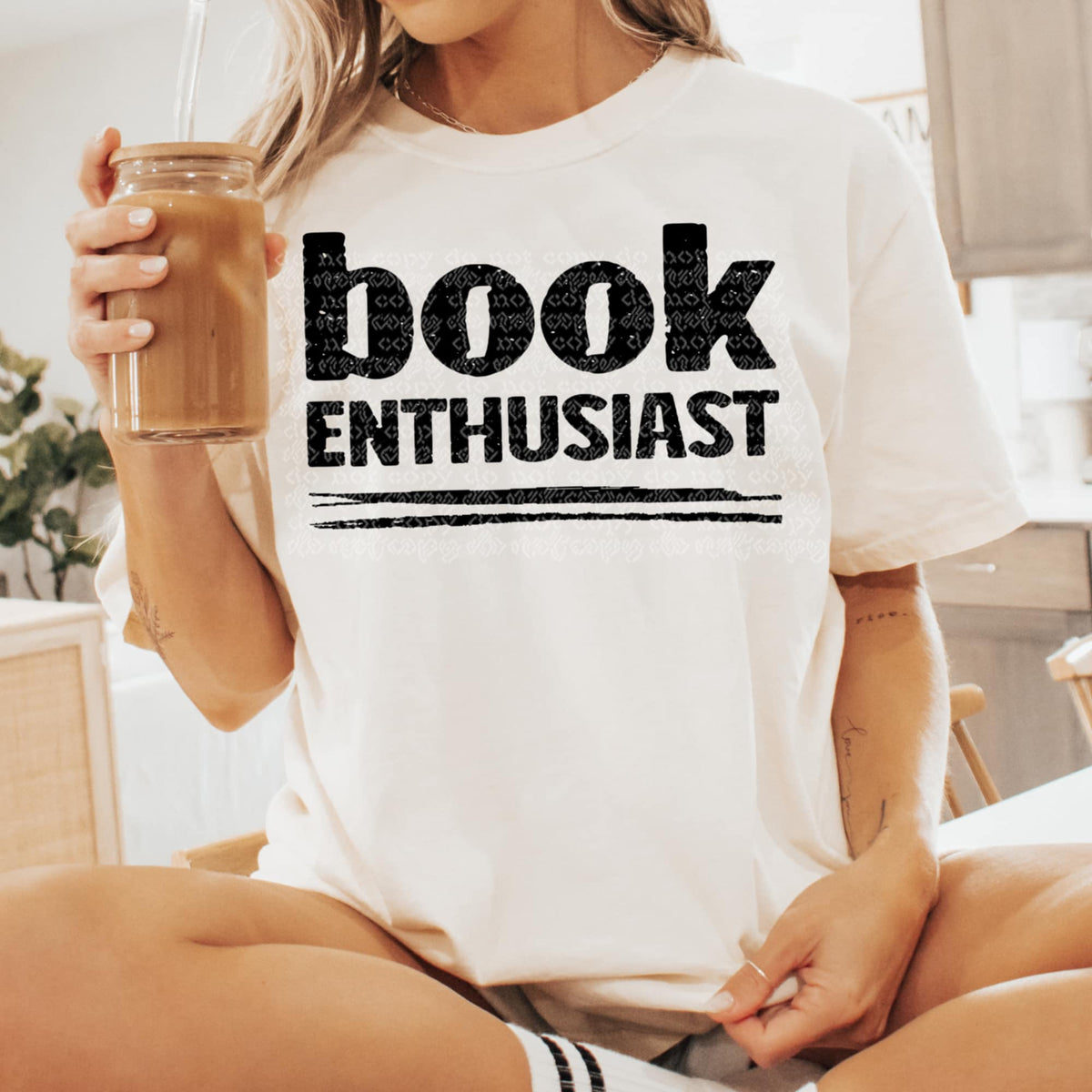 Book enthusiast (TTD) 93137 DTF transfer