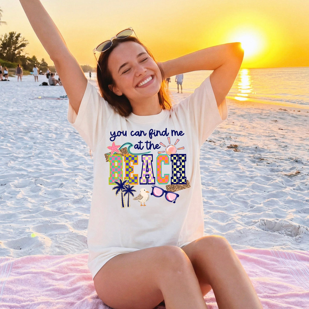 You’ll find me at the beach (CSC) DTF Transfer