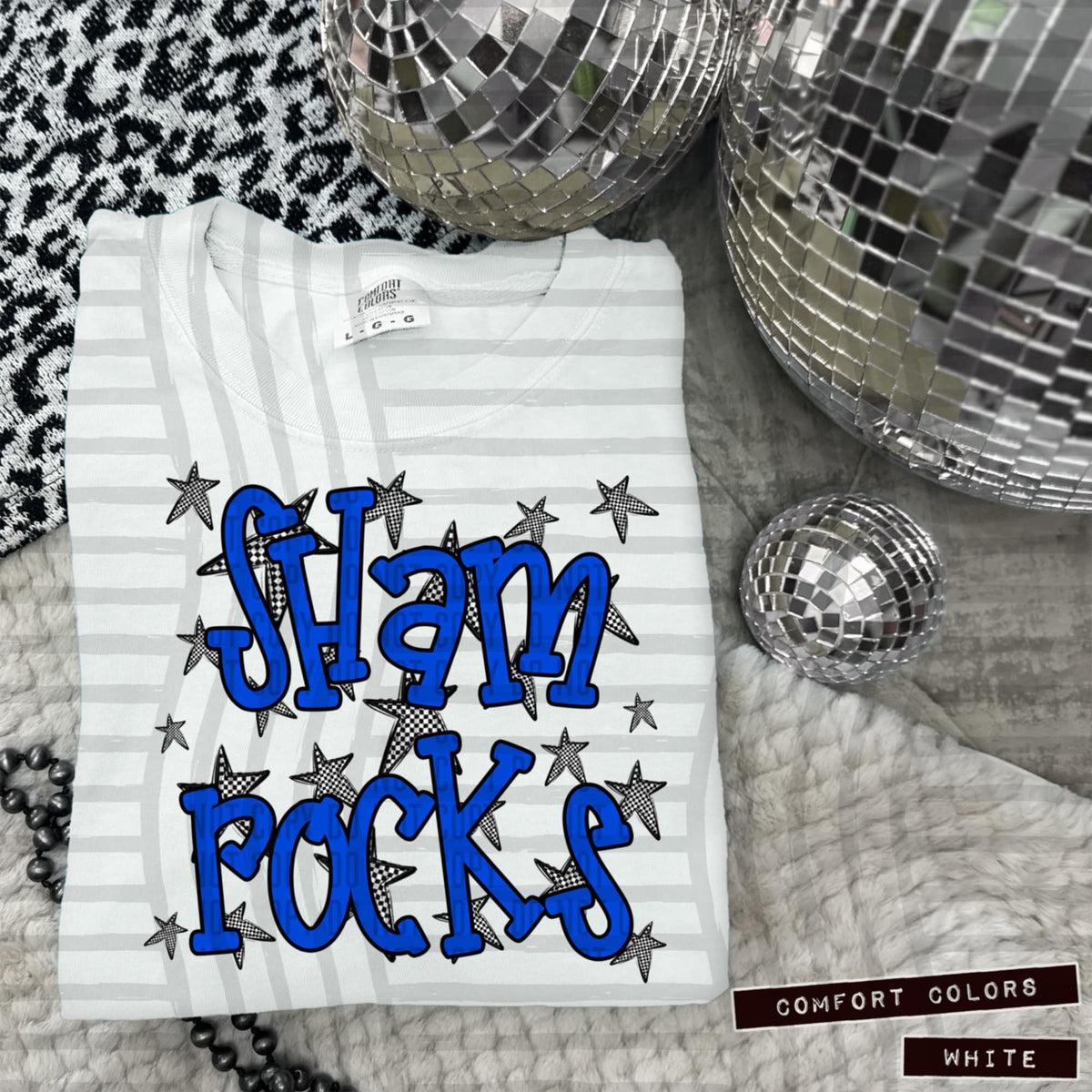 Blue Staggered Mascots (Caplinger)