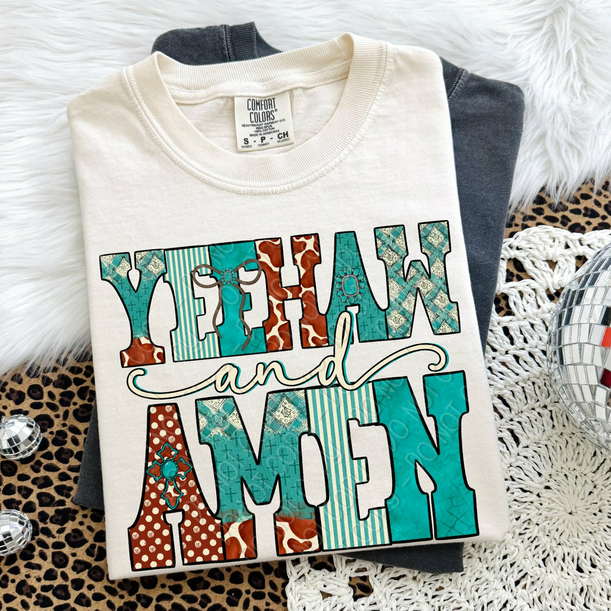 Yeehaw and amen Sunday Special DTF transfer