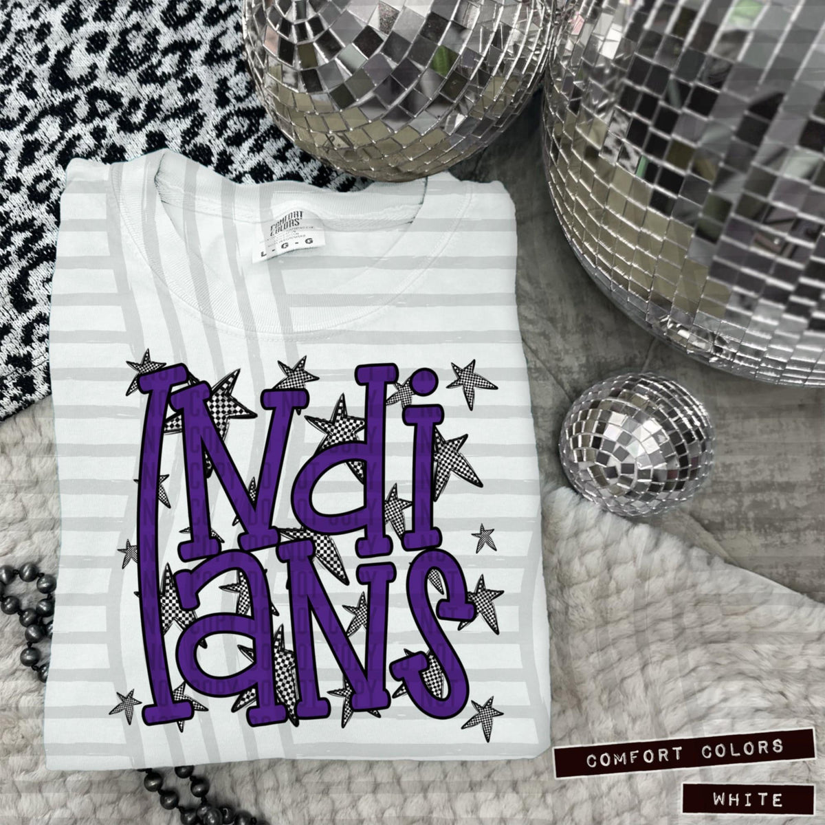 Purple Staggered Mascots (Caplinger)