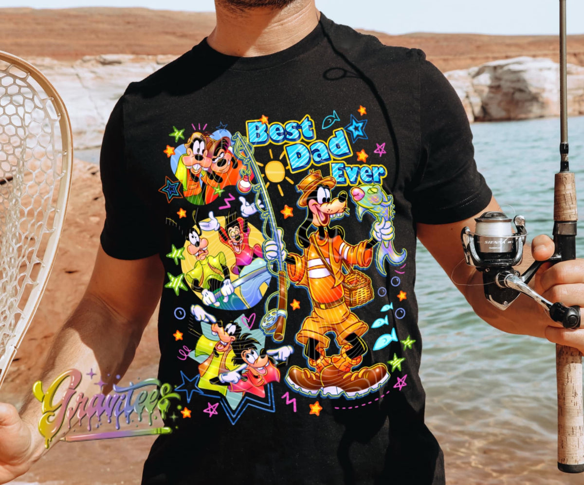 Best Dad Ever DTF transfer