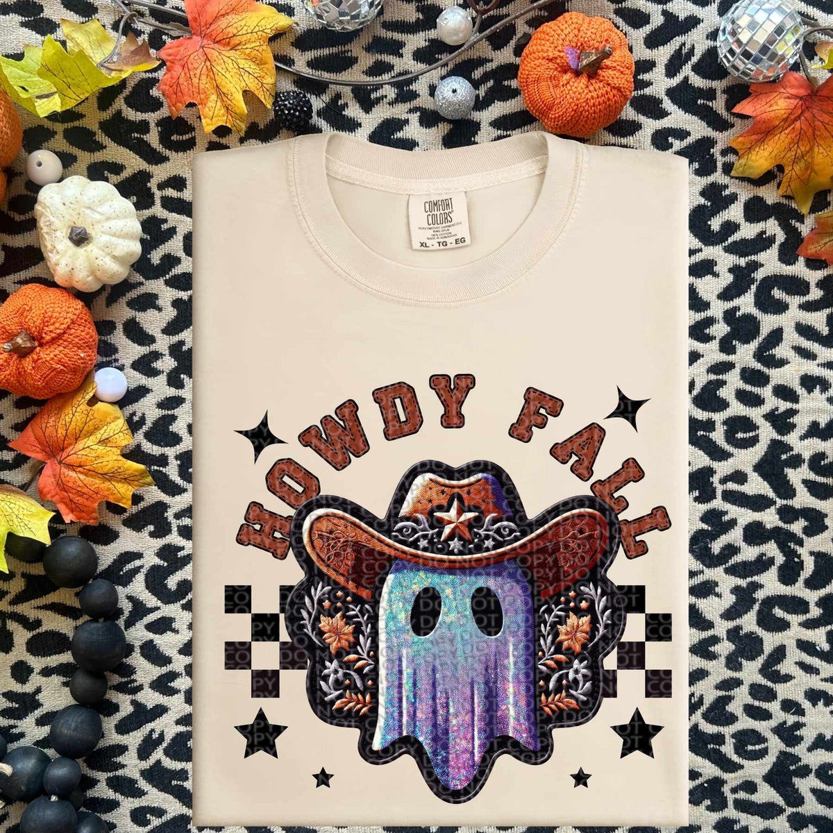 Howdy fall ghost 58197 DTF transfer