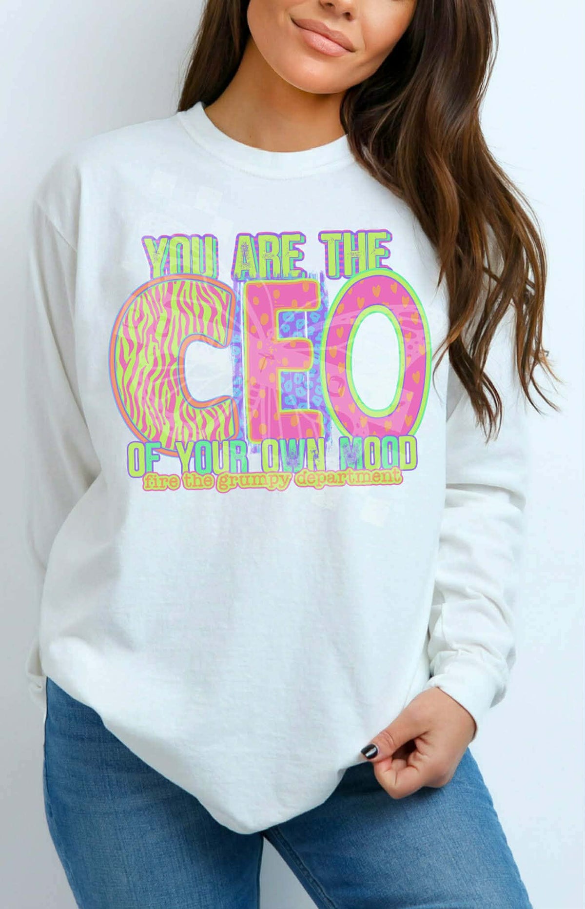 You are the CEO of your own mind (CST) DTF Transfer