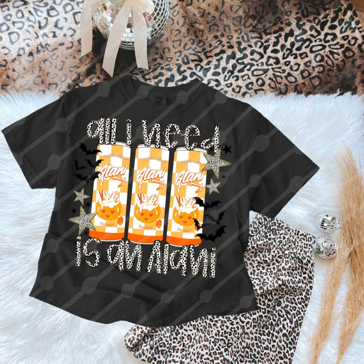 All I need is a pumpkin energy drink GF (JBD) DTF transfer