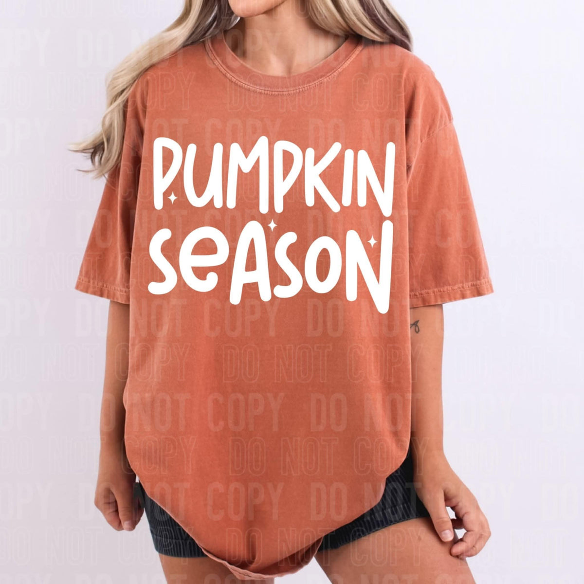 Pumpkin season white (SBB) 109859 DTF transfer