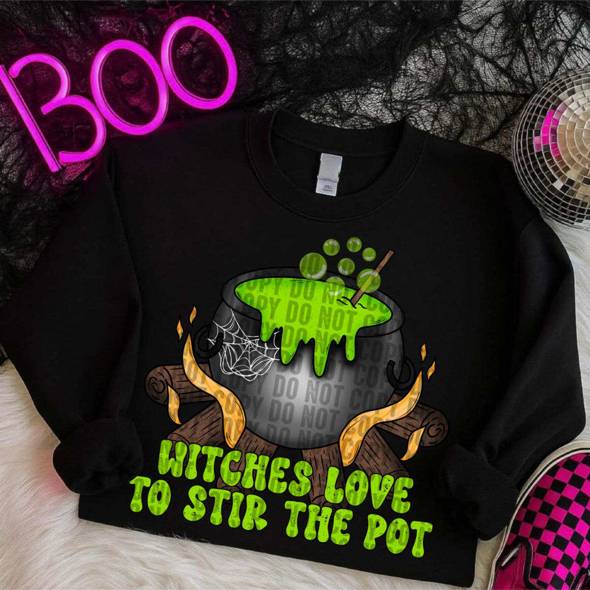 Witches Love to Stir the Pot (lane) DTF transfer