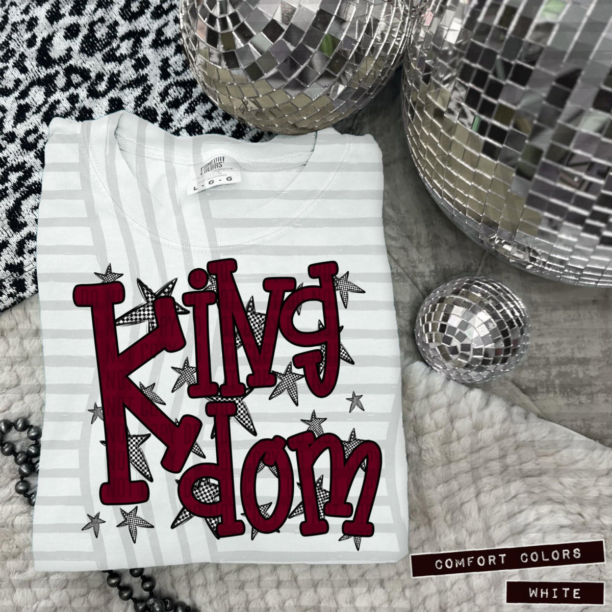 Maroon Staggered Mascots (Caplinger)