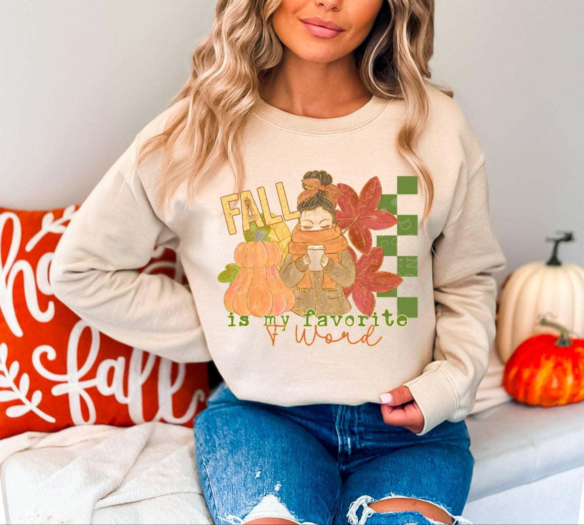 Fall is my favorite f word 103285 DTF transfer