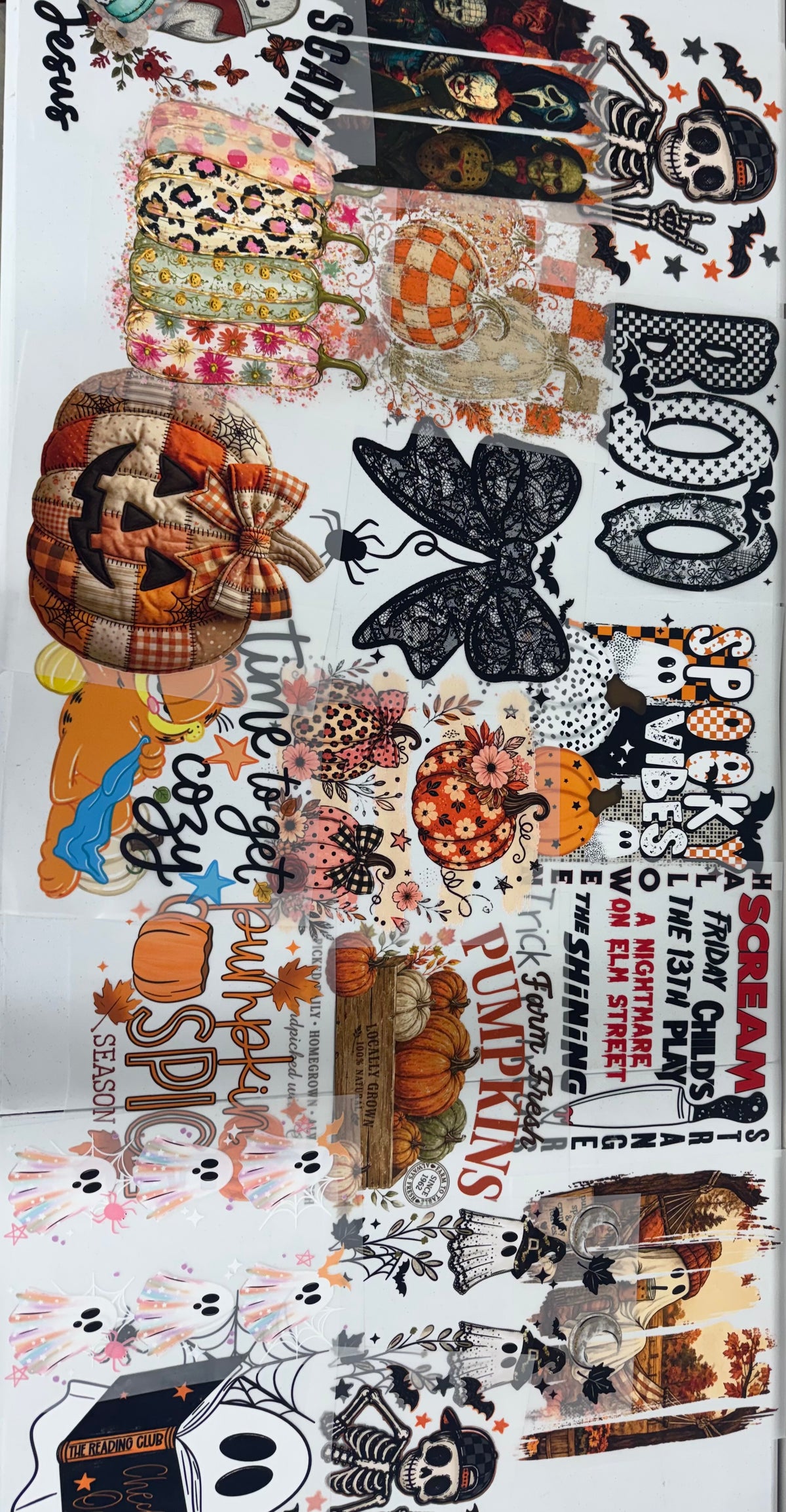 FALL/ HALLOWEEN 20 prints Bundle (prints will vary from what is in photo but will be mixed theme)