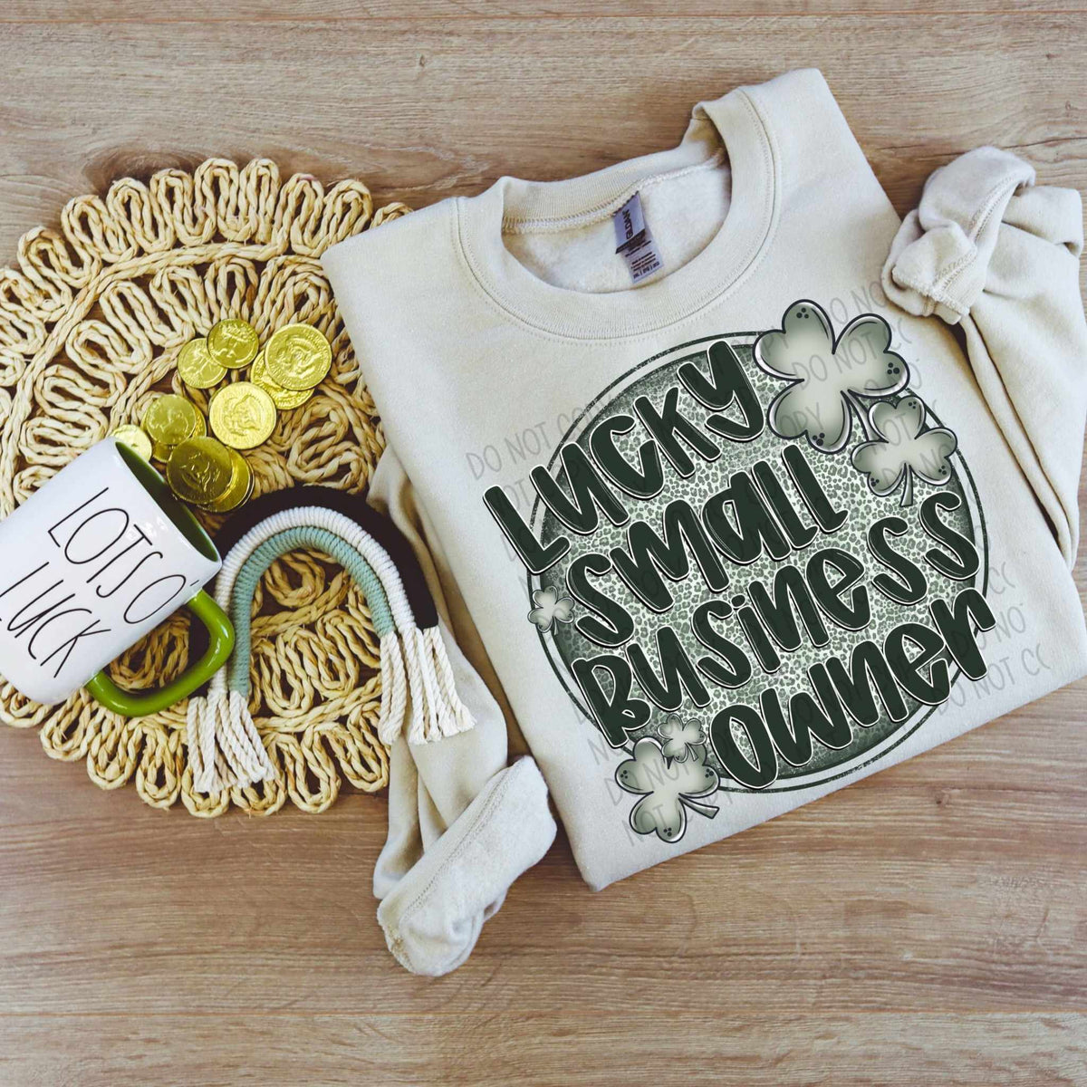 Lucky small business owner (SWD) 79564 DTF transfer