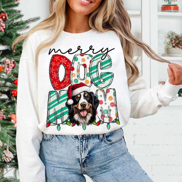 Merry dog mom Aussie 53981 DTF transfer