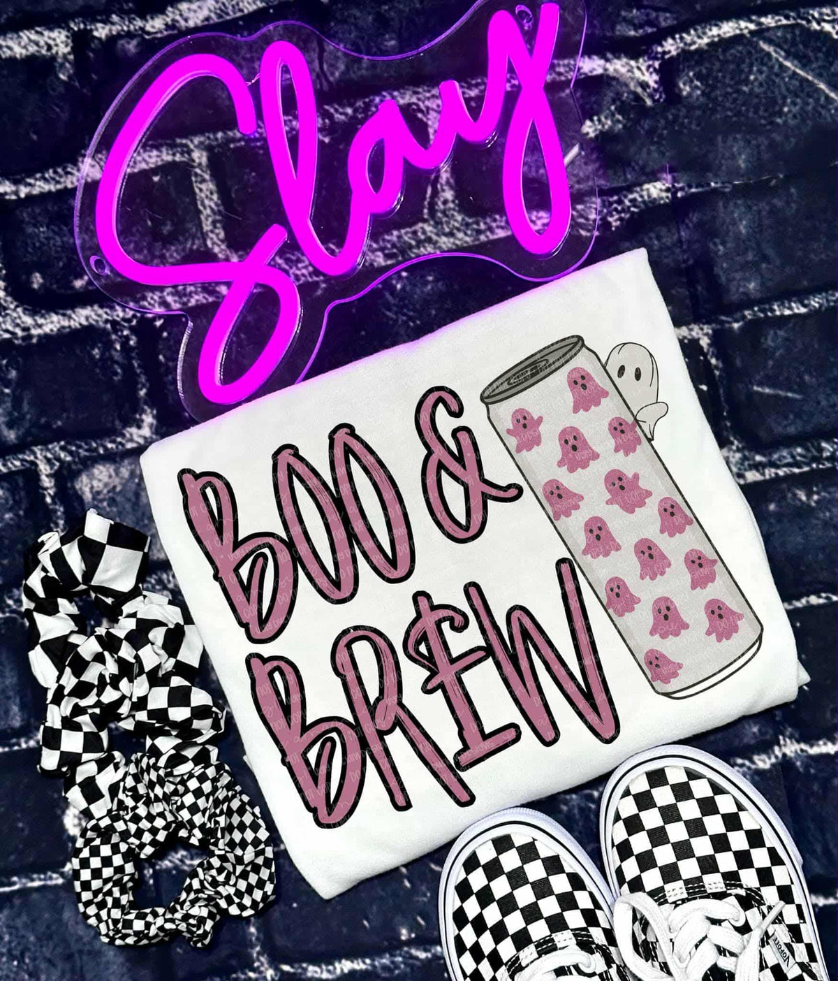 Boo and Brew (UD) DTF transfer