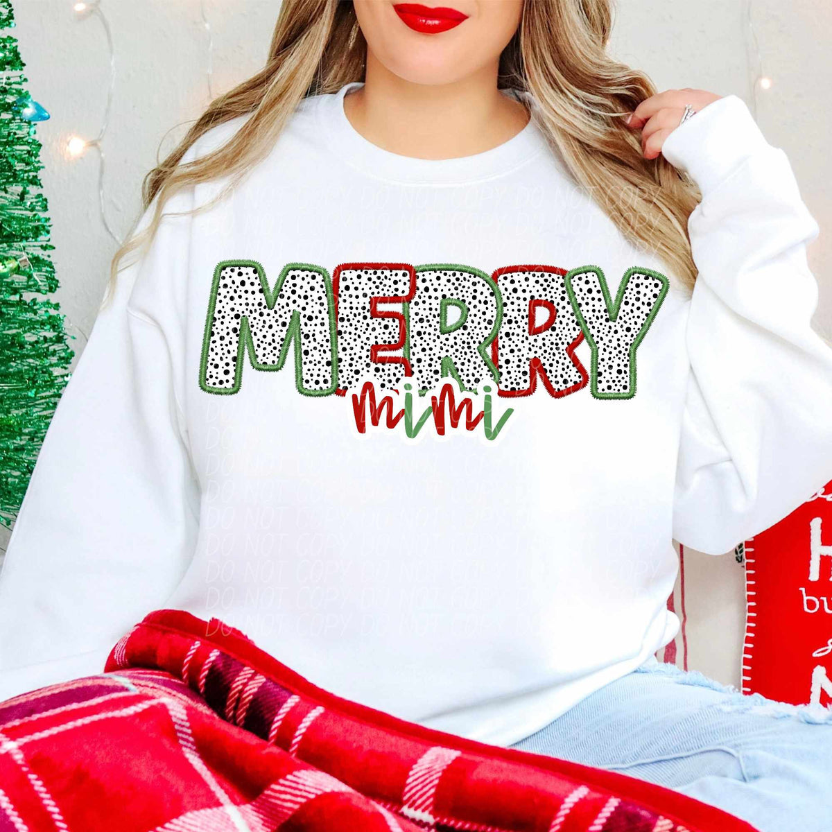 Merry Mimi Dalmatian filled (CITY) 65182 DTF transfer