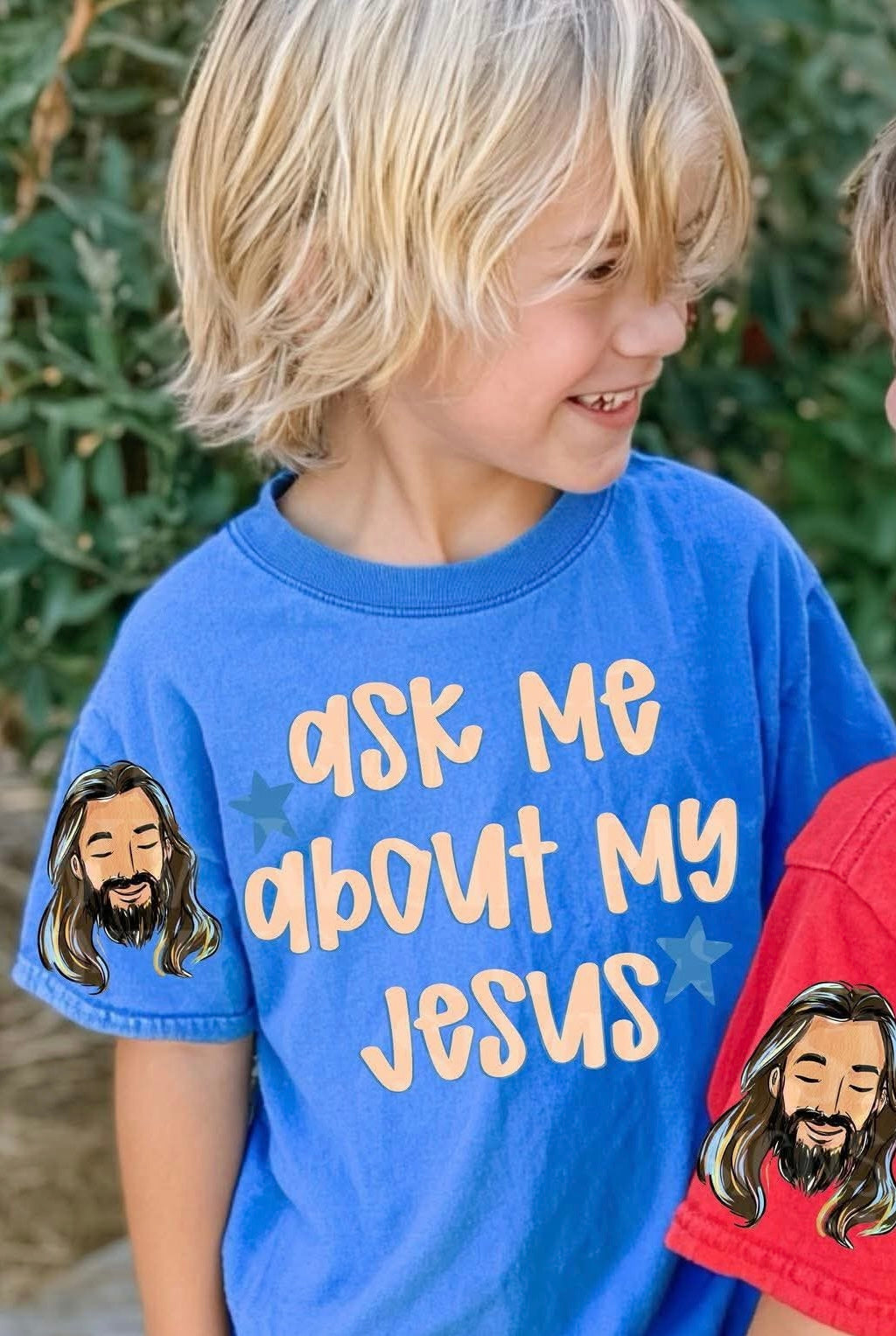 Ask me about my Jesus boy FRONT ONLY (SSD) DTF Transfer