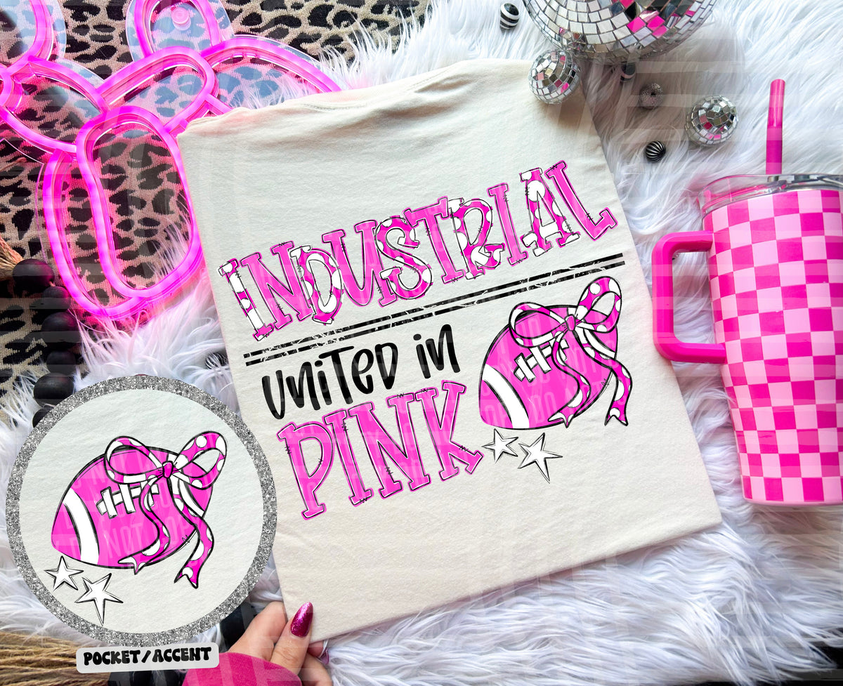industrials united in pink (caplinger) DTF transfer