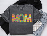 Mom patterned font (S&G) 60381 DTF transfer