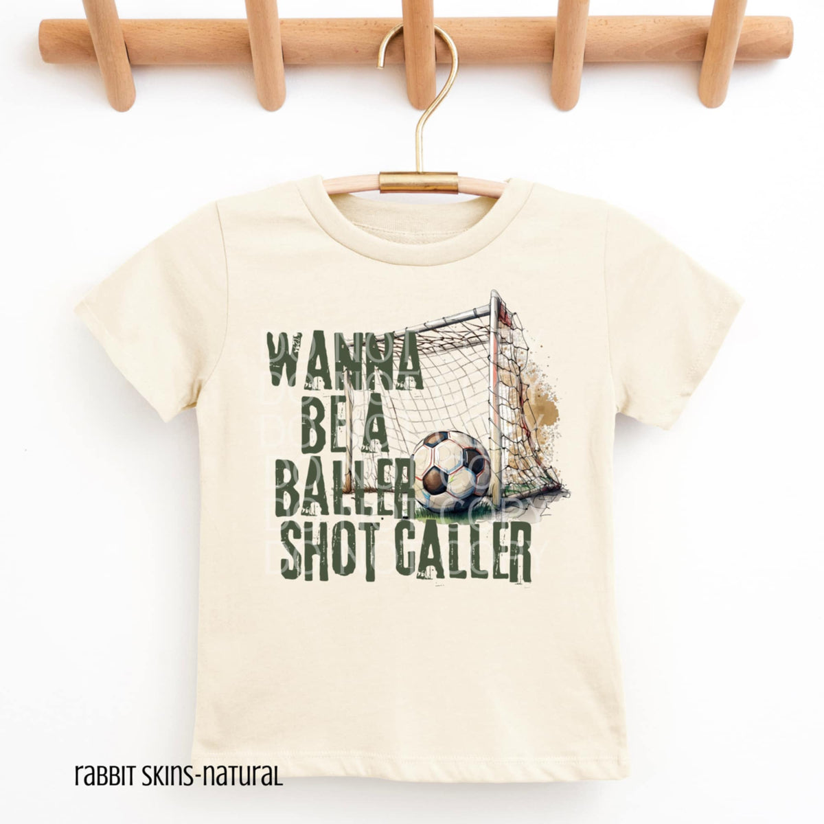 Wanna be a baller shot caller (CSG) 94150 DTF transfer
