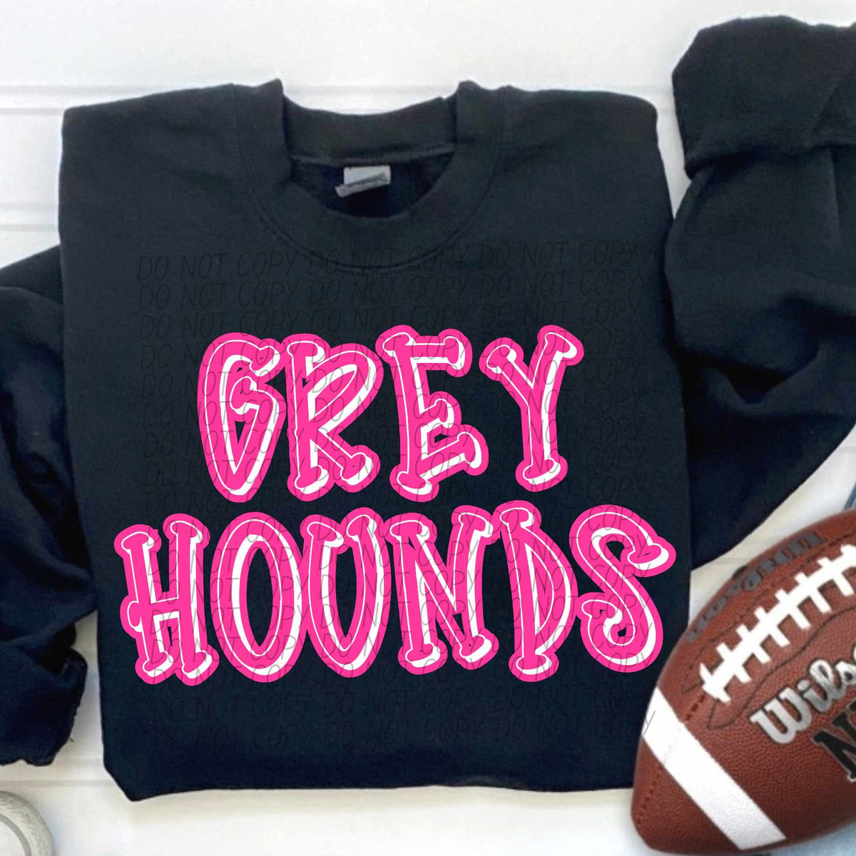Greyhounds hot pink 55312 DTF transfer