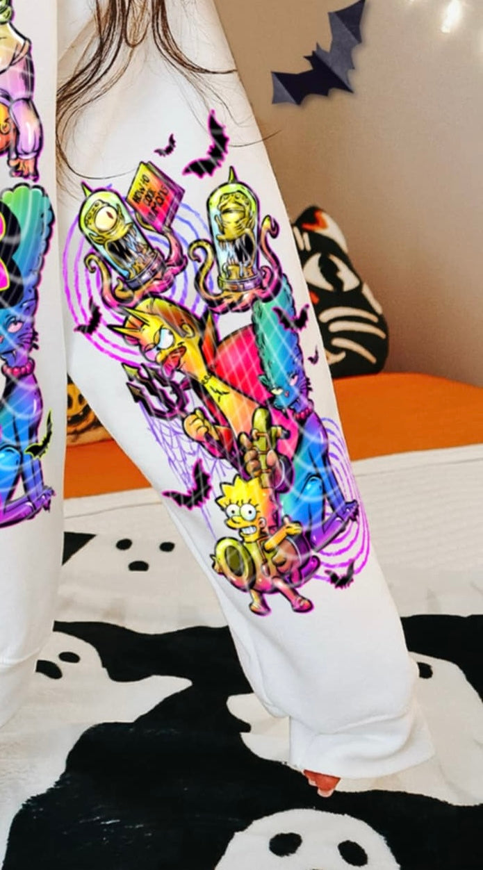 Treehouse of Horror SLEEVE STYLE TWO gravity DTF transfer