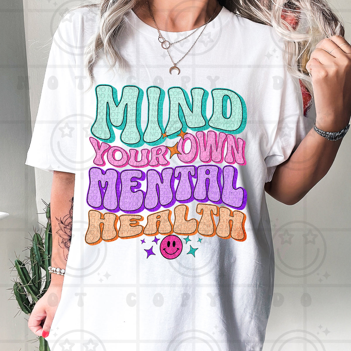Mind your own mental health (HW) 99456 DTF transfer