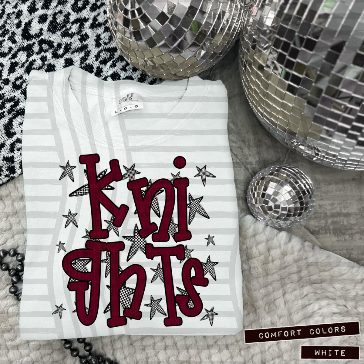 Maroon Staggered Mascots (Caplinger)