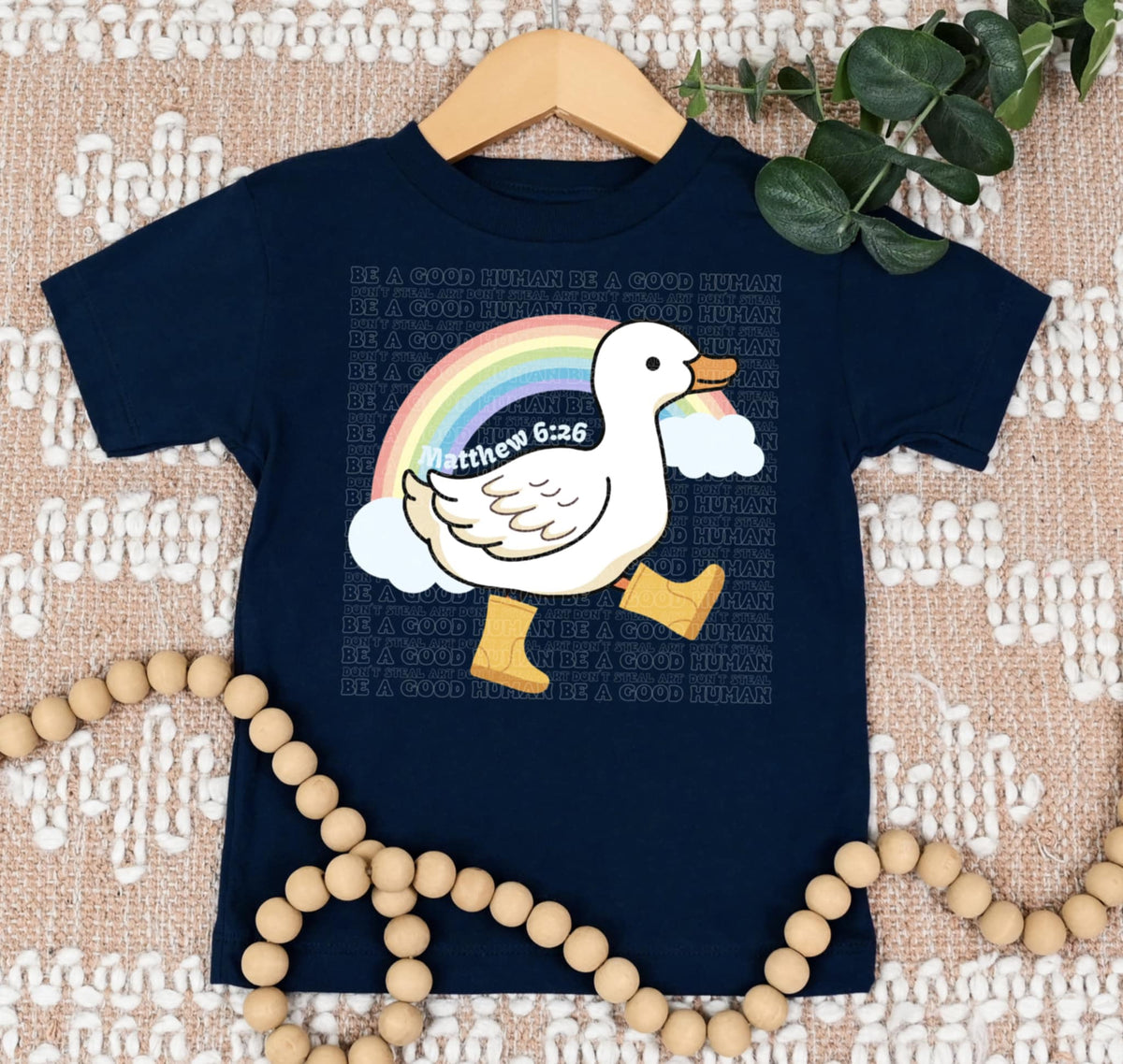 Matthew 6:26 duck 94564 DTF transfer