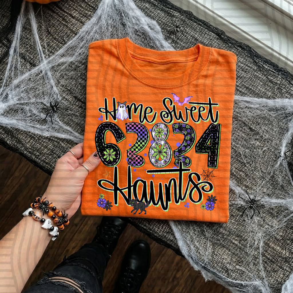 63834 home sweet haunts (caplinger) DTF Transfer
