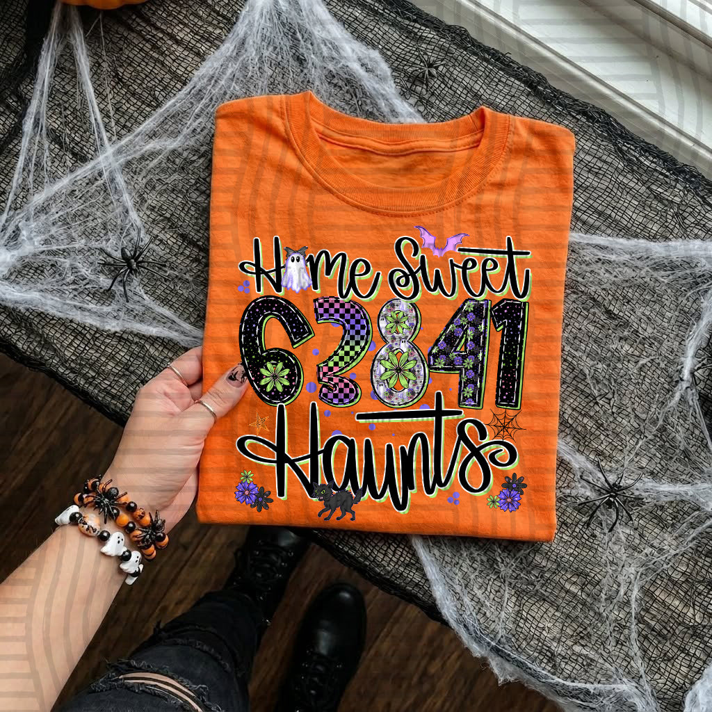 63841 home sweet haunts (caplinger) DTF Transfer