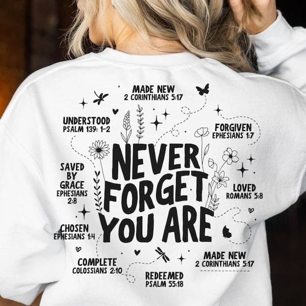 Never forget you are black font (KARTA) 64044 DTF transfer