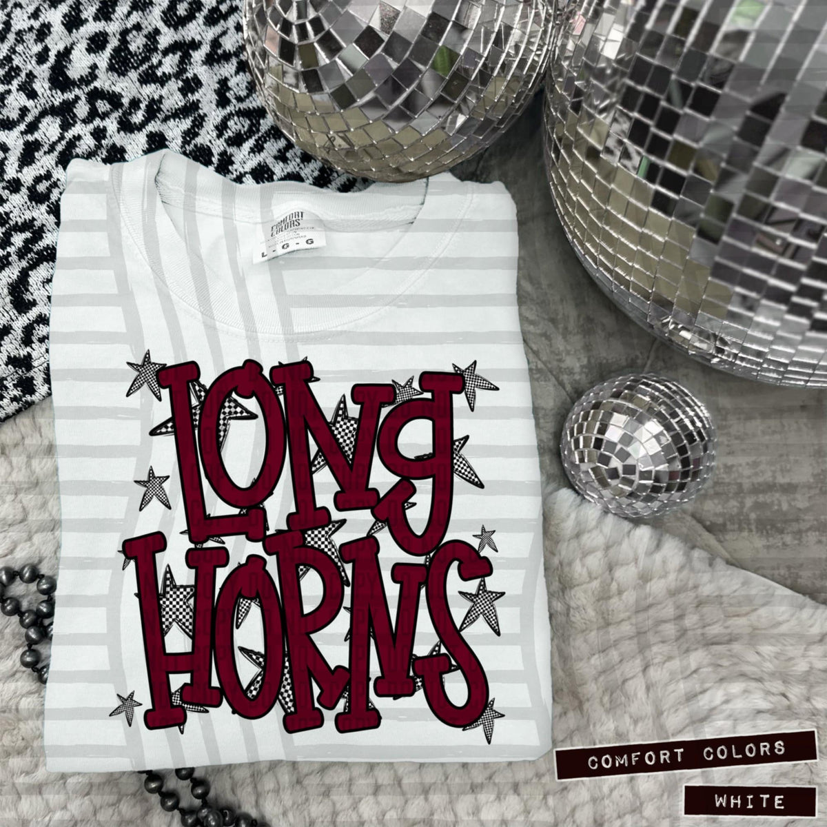 Maroon Staggered Mascots (Caplinger)