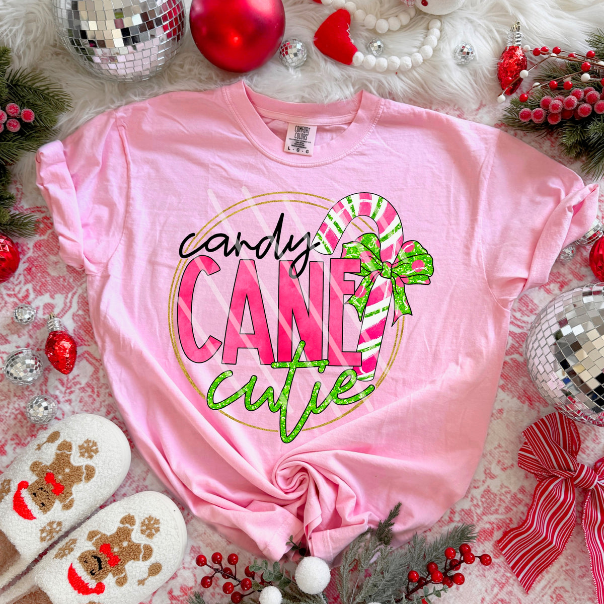 Candy Cane Cutie 113890 DTF Transfer