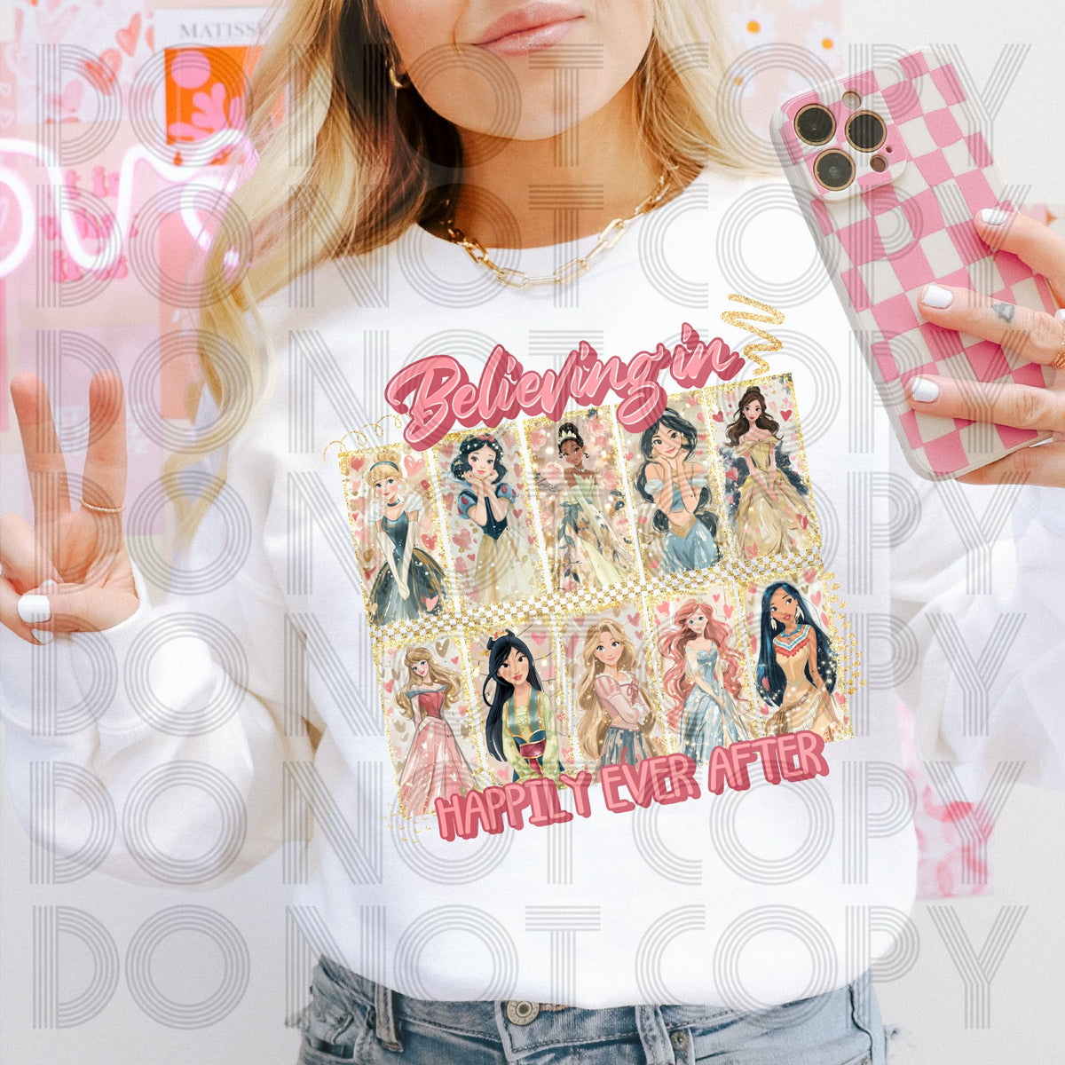 Believe in happily ever after (renewed) DTF transfer