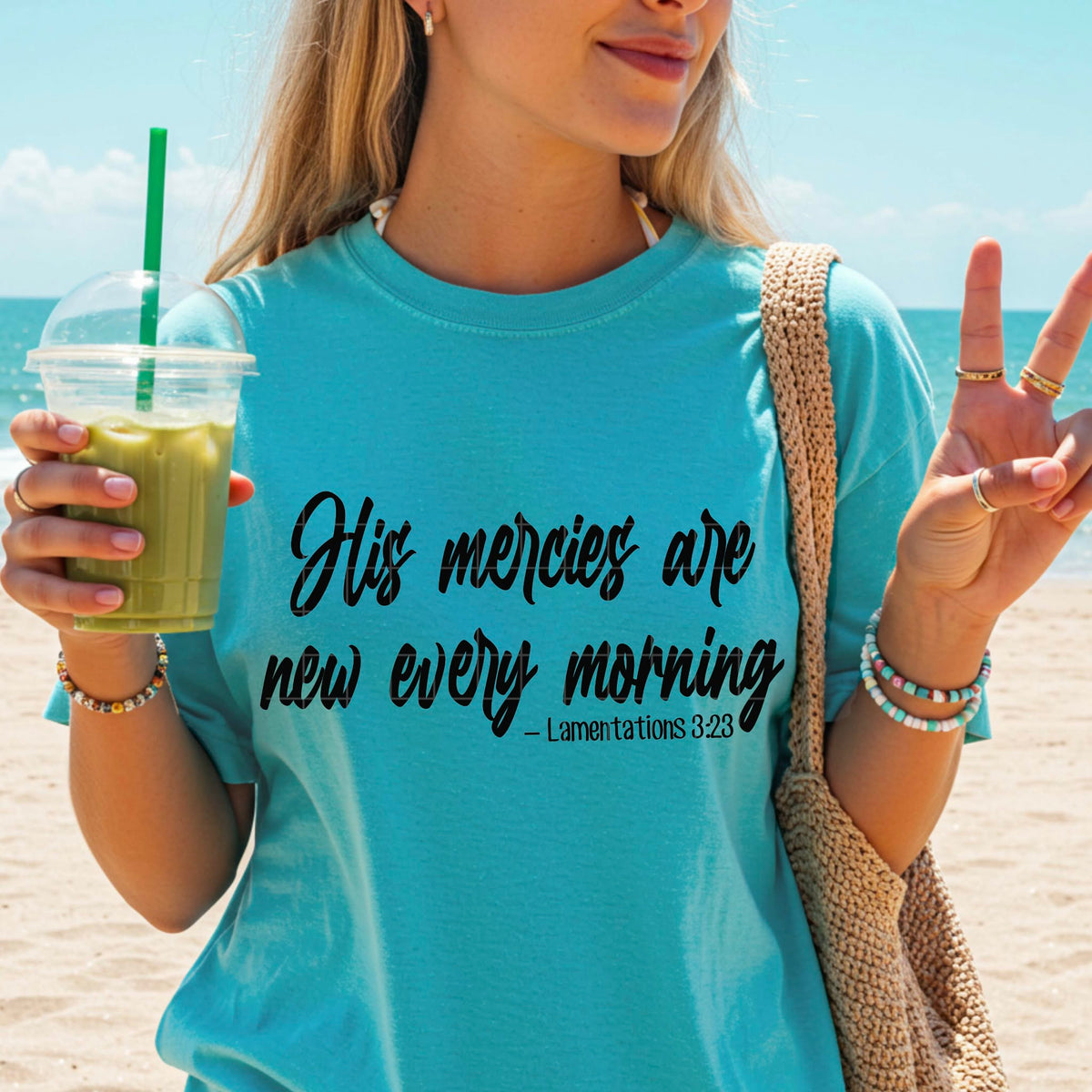 His mercies are new every morning (SDD) DTF Transfer