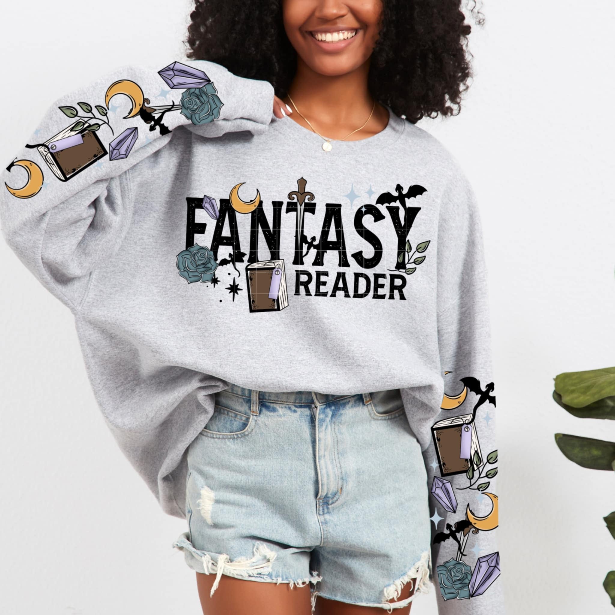 Fantasy reader (CSC) 91012 DTF transfer – Mud & Grace Transfers