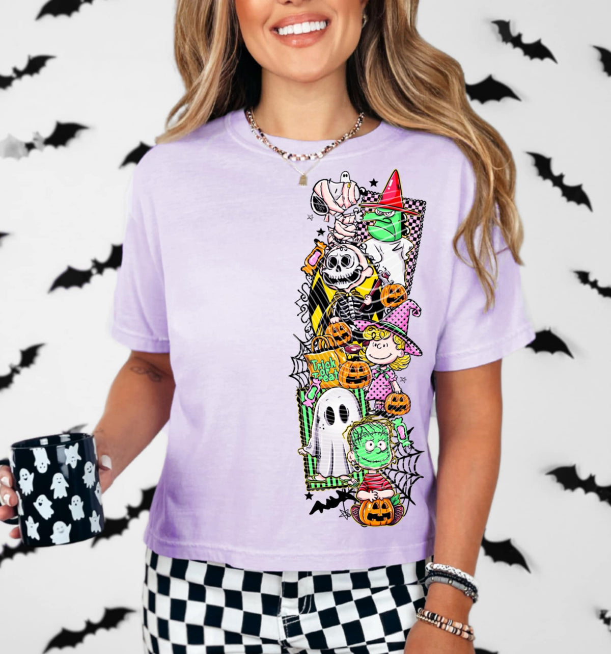 Halloween Squad Collage side piece (ag) DTF transfer