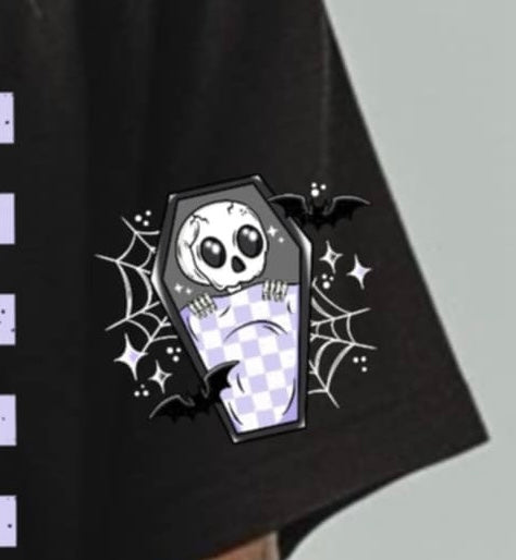 Wake me up white details (CSC) 96713 DTF transfer