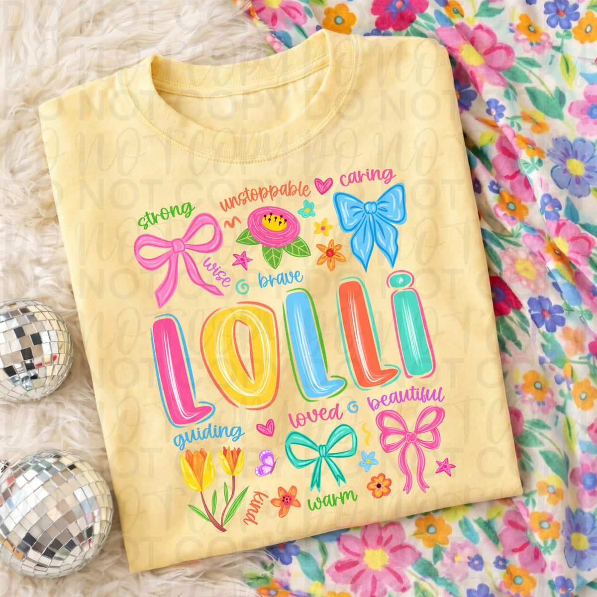 Lolli affirmations Sunday Special DTF transfer