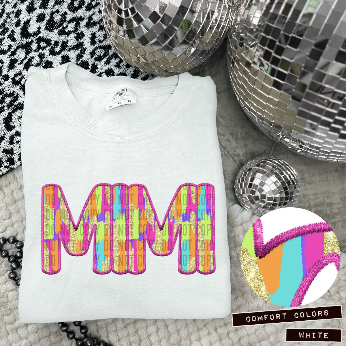 Mimi Juneberry Brushstrokes (Caplinger) DTF transfer