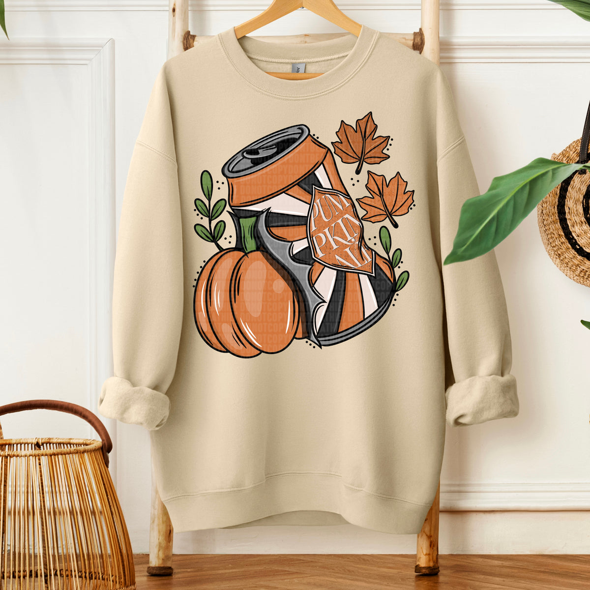 Pumpkin ale can 109736 DTF transfer