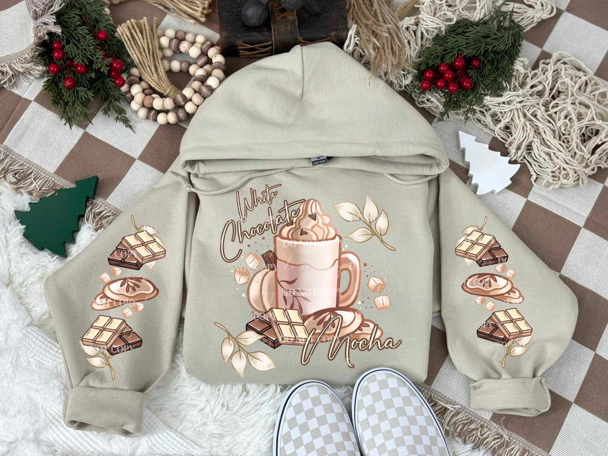 White chocolate mocha SLEEVE ONLY 64366 DTF transfer