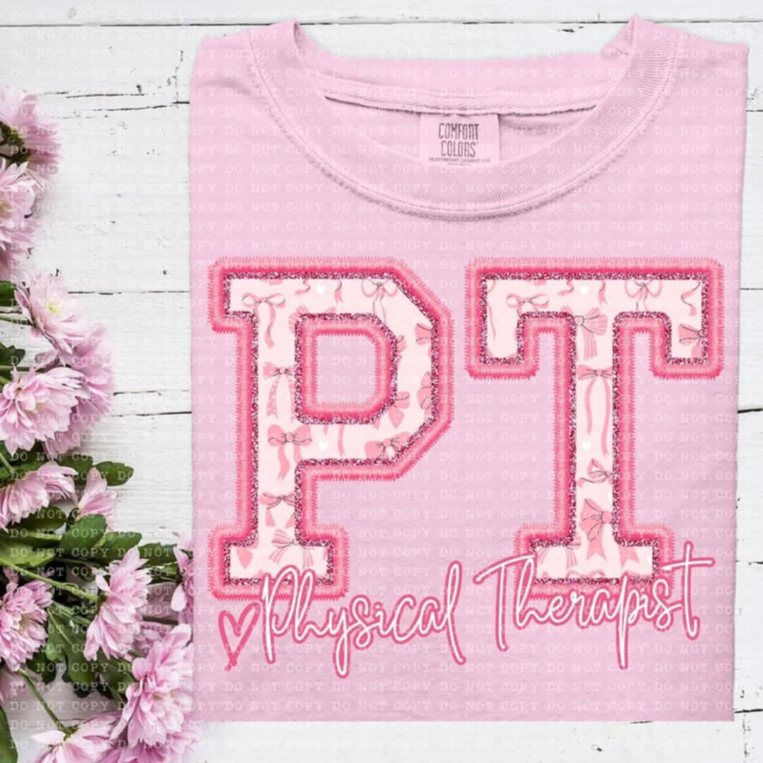 PT physical therapist coquette (ECHT) 93891 DTF transfer