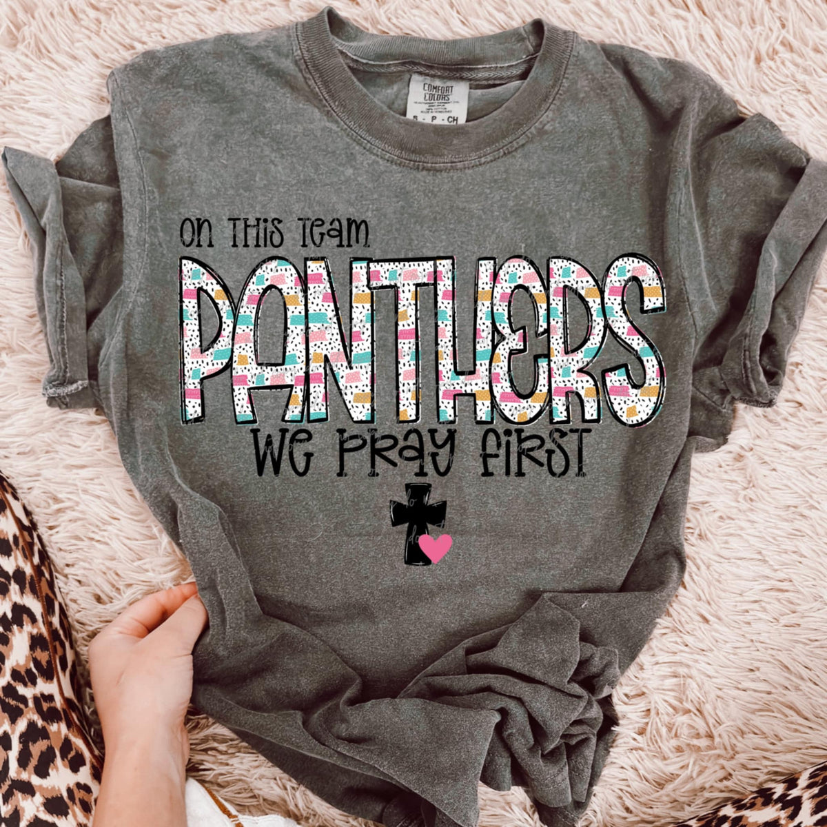 Panthers on this team we pray first (Virgo) 97766 DTF transfer