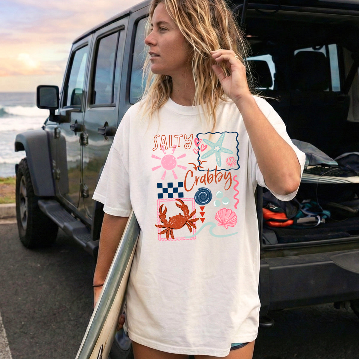 Salty & Crabby (CSC) DTF Transfer