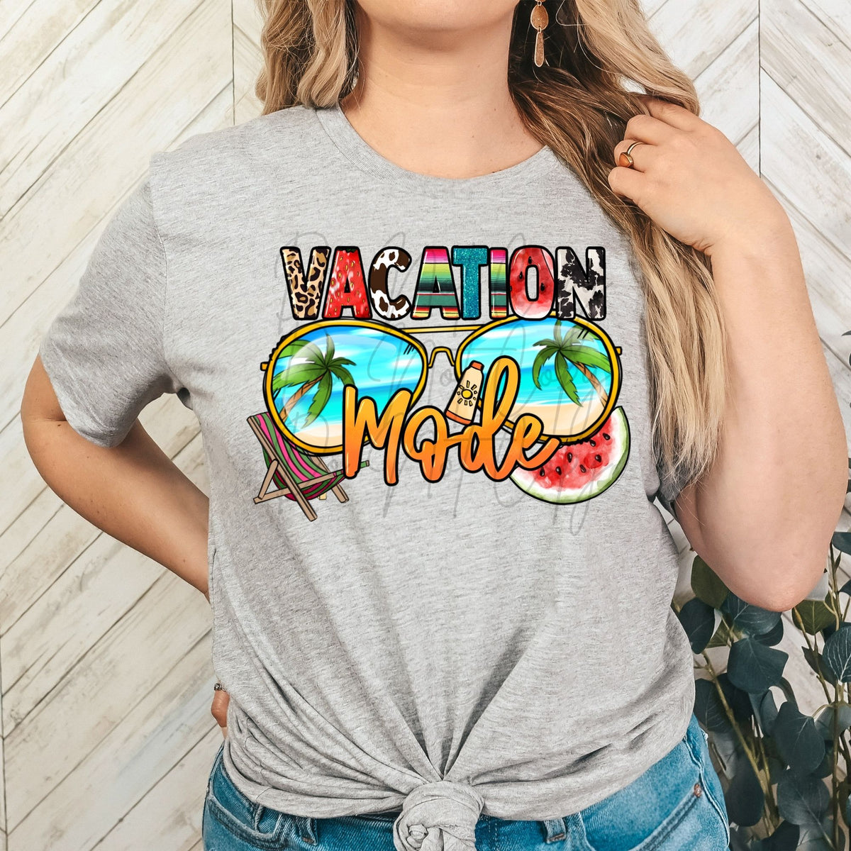 Vacation Mode-38074-DTF transfer