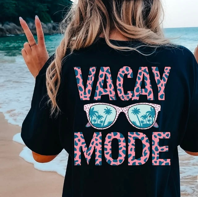 Vacay mode sunglasses 96688 DTF transfer